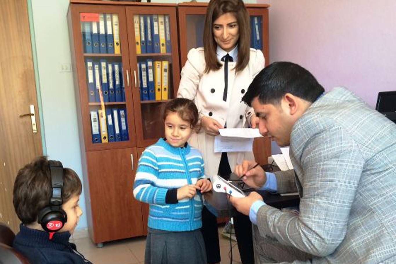 Okul çağı işitme tarama programı başladı Okul çağı işitme tarama programı başladı